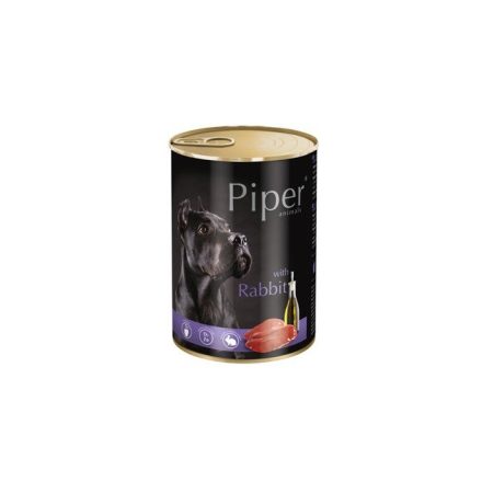 Piper 400g Nyúl 65% hústartalom Kutyakonzerv