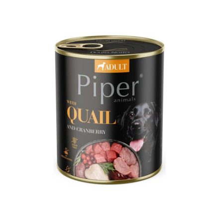 Piper 800g Fürj 65% hústartalom Kutyakonzerv