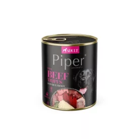 12x Piper 800g Marhapacal 65% hústartalom Kutyakonzerv