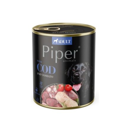 Piper 800g Tőkehal 55% hústartalom Kutyakonzerv