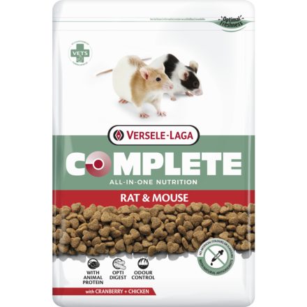 6x Versele-Laga Complete Rat, Mouse (Patkány és Egér) 500g