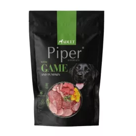  10x Piper 500g Vad és Sütőtök 65% hústartalom Kutya alutasakos