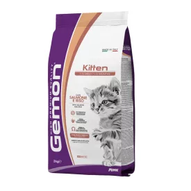 Gemon Cat száraz 2kg Kitten Lazac+Rizs