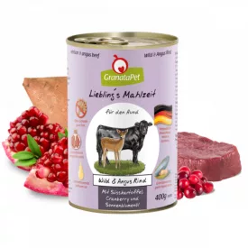   6x GranataPet Liebling's Mahlzeit Vad és Lazac konzerv 400g