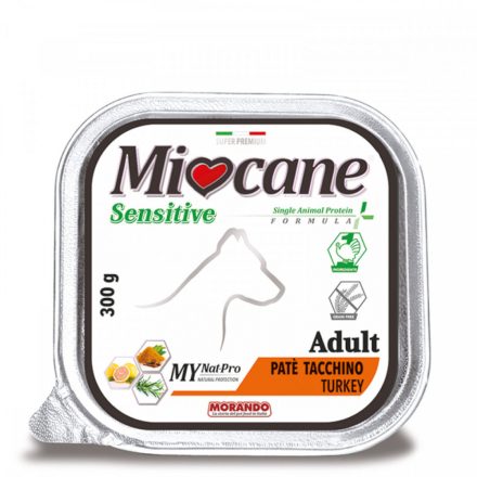 Miocane Dog 300g Adult Sensitive Paté Pulyka 65% hústartalom