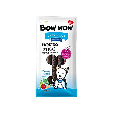 9x BOW Snack kolbász pacal-kollagén-zöldség 6db F363K