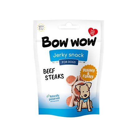 BOW Steak falatok marha 80g BW542