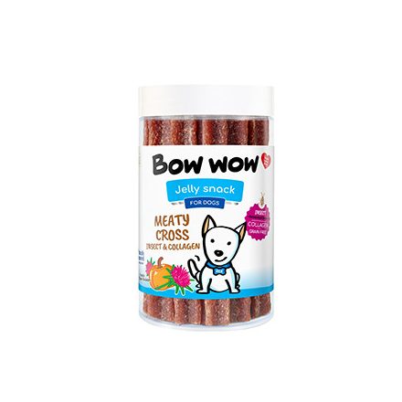 9x BOW Meaty Cross rovarfehérje-kollagén 18db BW286