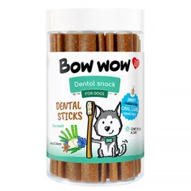   9x BOW Grain Free Dental Stix rovrafehérje-inulin-gyógynövények 15db BW905