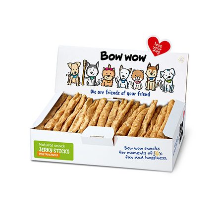 BOW Natural Jerky Stix  baromfi-yucca 50db BW310