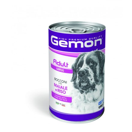 Gemon Dog Maxi Sertés 1250g