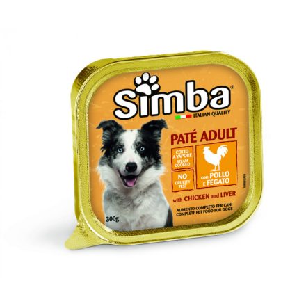 Simba Dog 300g Csirke-Máj Alutálca