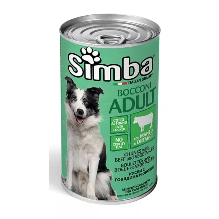 SIMBA Dog 1230g marha-zöldség