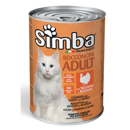 24x SIMBA Cat 415g pulyka-vese