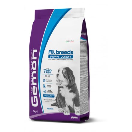 Gemon Puppy Tonhal és Rizs 3kg