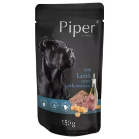   10x Piper 150g Bárány alutasakos kutyaeledel Kutya alutasakos
