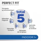 12x Perfect Fit 85g Indoor alutasakos macskaeledel csirkével és borsóval mártásban