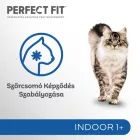 12x Perfect Fit 85g Indoor alutasakos macskaeledel csirkével és borsóval mártásban