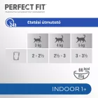 13x Perfect Fit 4x85g Indoor alutasakos macskaeledel lazaccal és zöldséggel