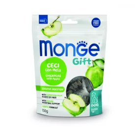   10x Monge Gift Érzékeny emésztés - Csicseriborsó almával 150g  jutalomfalat kutyáknak