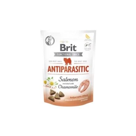 10x Brit Care Functional Snack 150g Antiparasitic Lazaccal és kamillával