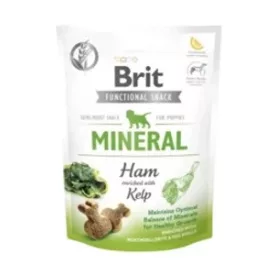   10x Brit Care Functional Snack 150g Mineral Sonkával és hínárral kölyök kutyáknak