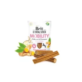   10x Brit Dental Stick 251g (7db) Mobility Kollagénnél és kurkumával
