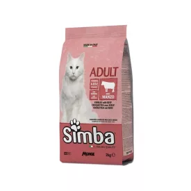 6x SIMBA Cat Croquettes 2kg marha