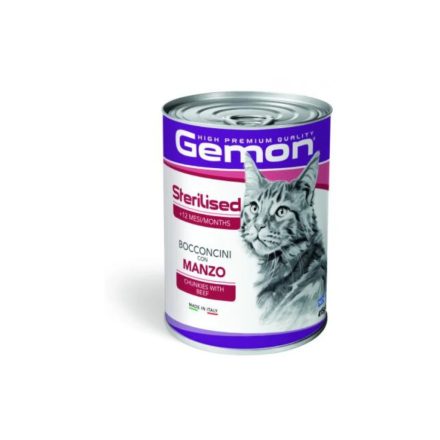 24x Gemon Cat 415g Steril Marha