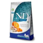 N&D Ocean Dog tőkehal, sütőtök és narancs adult mini 7kg