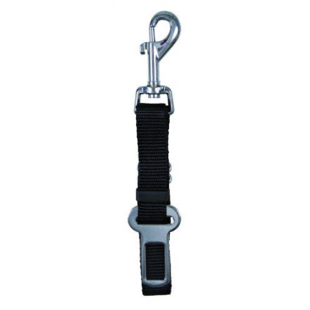 Trixie Safety Belt - Biztonsági övcsatba csatlakoztatható rövid póráz - M-L - (45-70cm/30mm)