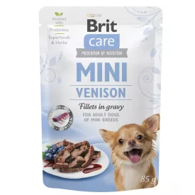 24x Brit Care Mini Venison Fillets Szószban 85g