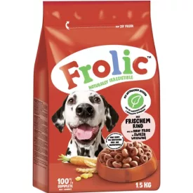 4x Frolic 1,5kg Marha & Zöldség