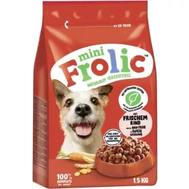 4x Frolic 1,5kg MINI Marha & Zöldség