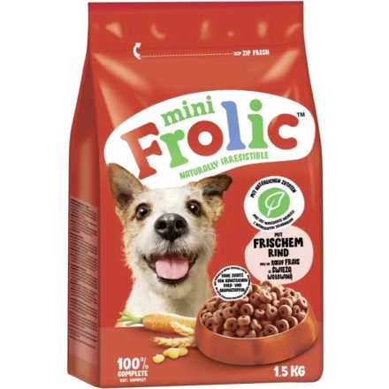 4x Frolic 1,5kg MINI Marha & Zöldség