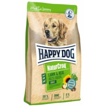 Happy Dog NaturCroq Bárány és Rizs (Lamm&Reis) 15kg