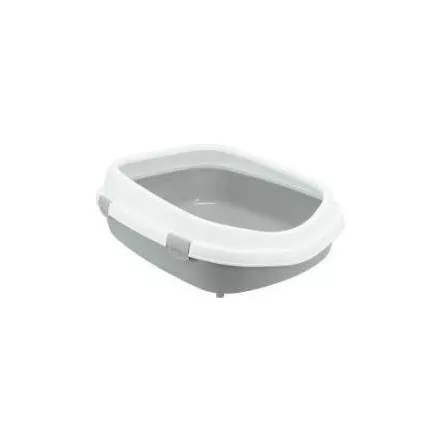 Alomtálca szürke és fehér 56x25x71cm - Trixie Primo XXL Litter Tray