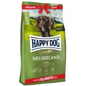 Happy Dog Supreme Sensible Neuseeland 12,5kg+2kg grátisz