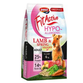   Panzi FitActive Originals 4kg Adult Hypoallergenic Bárány&Tavaszi zöldségek