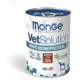   12x Monge Dog VetSolution Hypo Monoprotein Bárány 400g Konzerv
