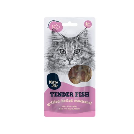 Kitty Joy Tender Fish grillezett makréla 25g jutalomfalat macskáknak