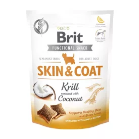   10x Brit Care Functional Snack 150g Skin&Coat Planktonnal és kókusszal