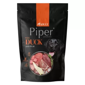   10x Piper 500g Kacsa és Körte 65% hústartalom Kutya alutasakos