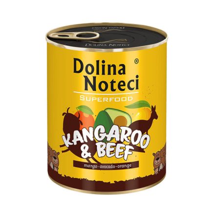 Dolina Noteci SuperFood 800g Kenguru és Marha Kutyakonzerv