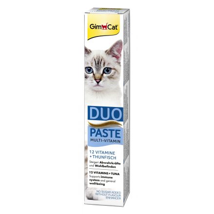 Gimcat paszta Duo Multivitamin Tonhal 50g