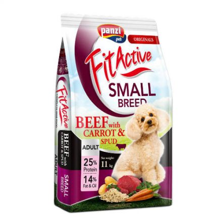 Panzi FitActive Originals SMALL Breeds 11kg REGULAR Beef with Carrots and Spud
