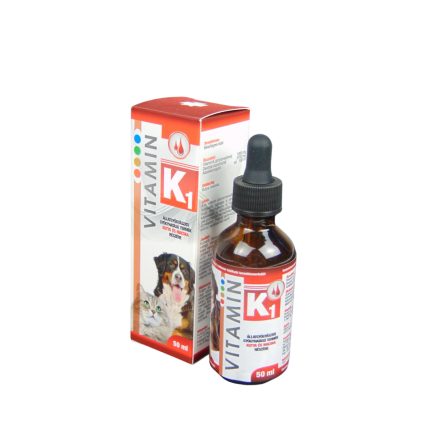 K1 Vitamin oldat kutyáknak és macskáknak 50ml