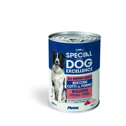 Special Dog Excellence 400g konzerv Borjú-Csirke