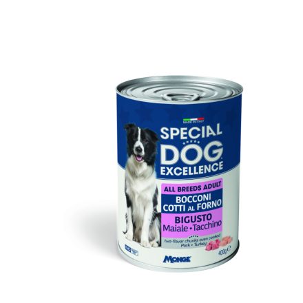 Special Dog Excellence 400g konzerv Sertés-Pulyka