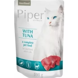 10x Piper Cat 100g Steril Tonhal Macska alutaskos